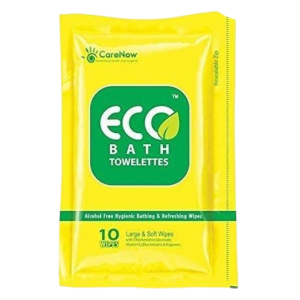 Eco Bath Towelettes - 10 Wipes