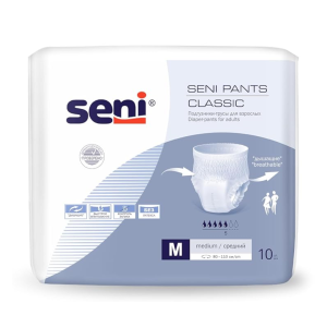 Seni Classic Adult Diaper Pants - 10 Pcs