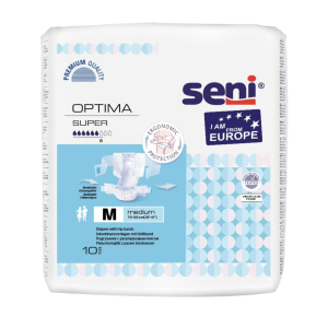 Seni Optima Super Breathable Hip Band Adult Diaper TAPE STYLE- 10 Pcs