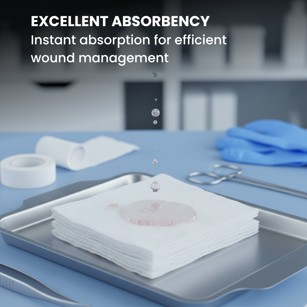 Sterilized Gauze Swabs 10cm * 10cm (I01121) - Image 3