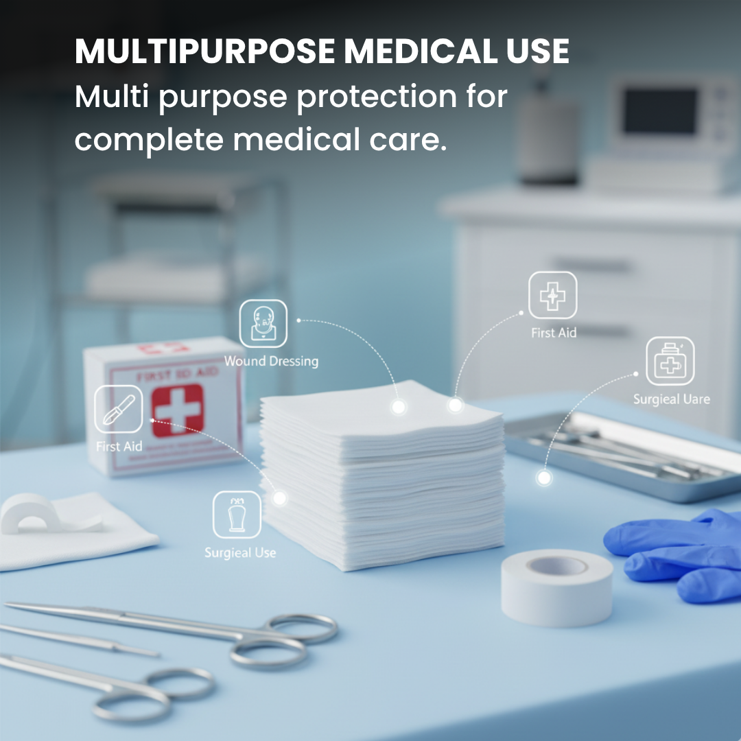 Sterilized Gauze Swabs 10cm * 10cm (I01121) - Image 5