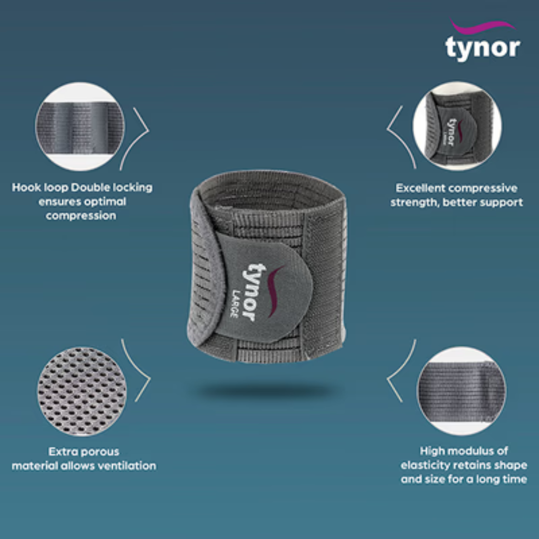 Tynor E-05 Wrist Brace With Double Lock - Image 3