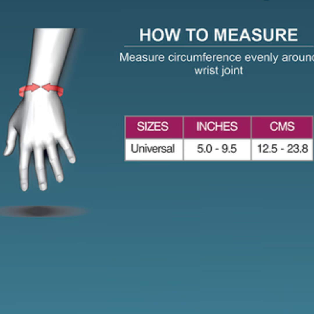 Tynor J-04 Wrist Wrap Neoprene - Image 4