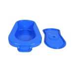 Plastic Bed Pan with Lid/Cover
