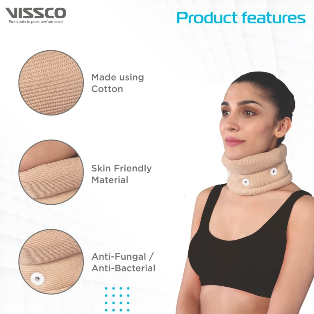 Vissco Cervical Collar With Chin Support - Image 4