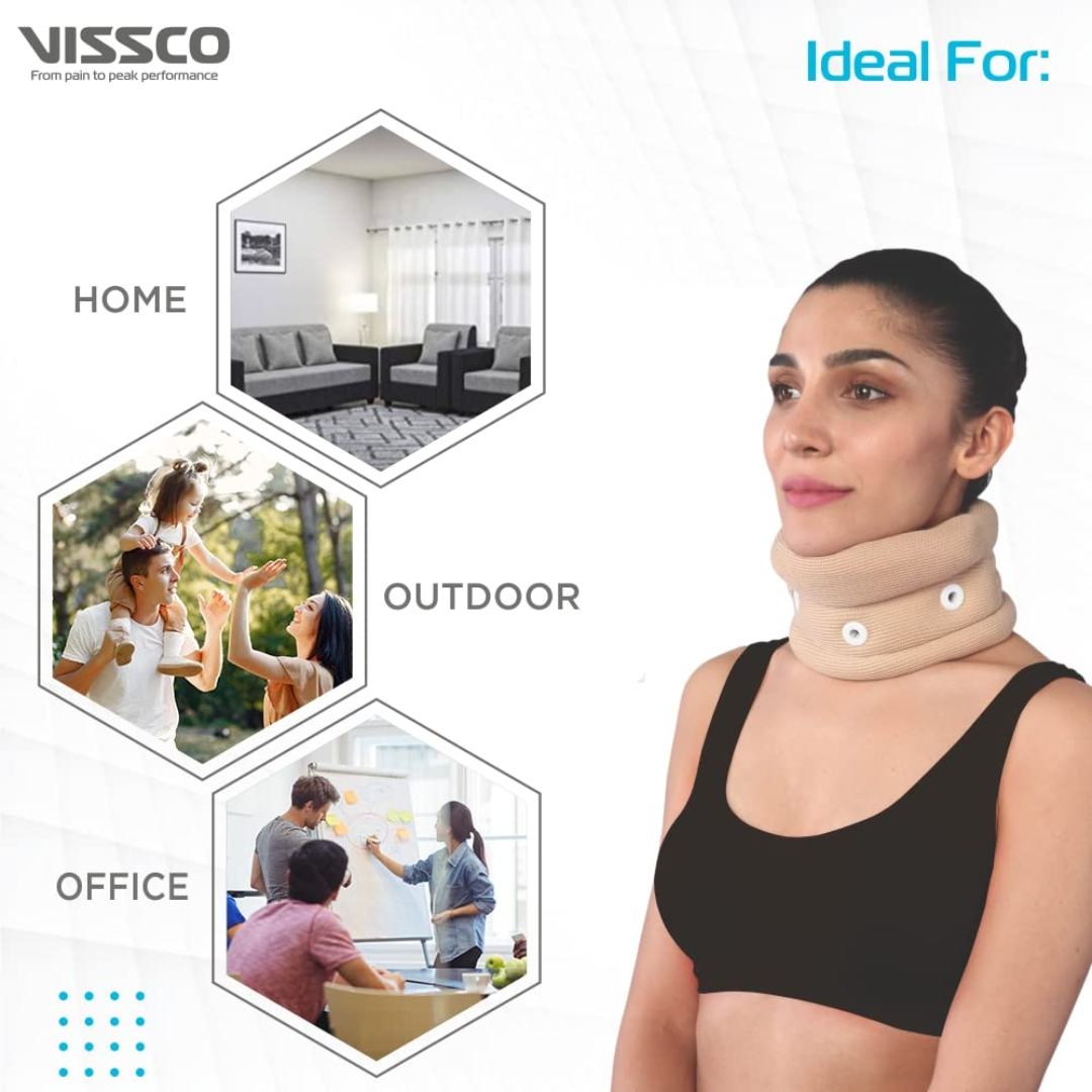 Vissco Cervical Collar With Chin Support - Image 5