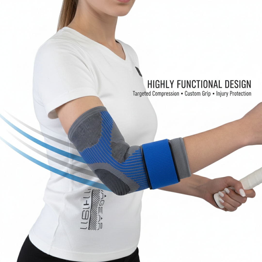 Instapro Elbow Support with Strap (F-07): Perfecting Support and Comfort for Forearm & Elbow - Image 2