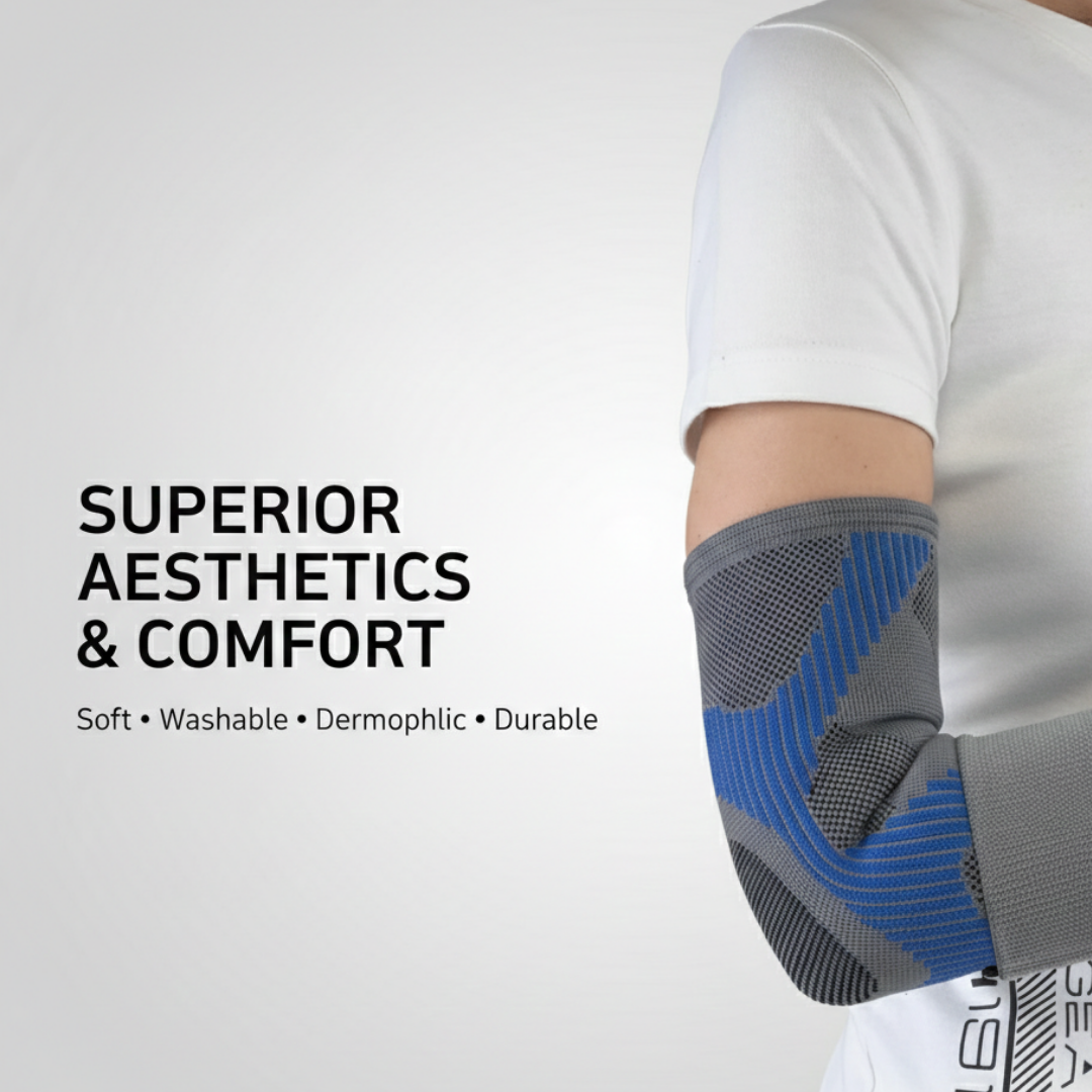 Instapro Elbow Support with Strap (F-07): Perfecting Support and Comfort for Forearm & Elbow - Image 3