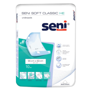 Seni Soft Classic He Underpads 90X60 cm-10 Pieces